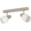 Image de Spot 2Xe14 Blanc/Sable Eglo Corato