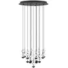 Image de Suspension noire Pianopoli 2, diamètre 50 cm