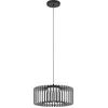 Image de EGLO connect.z Smart-Home LED Suspension Ginestrone-Z, lampe à suspension métallique, ZigBee, App etvocale Alexa, CCT, RGB, dimmable, noir