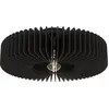 Image de PALOMBAIA applique/plafonnier lampe éclairage - H17,5 x Ø50 cm - noir - 1X40W excl - IP20
