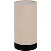 Image de Lampe de table EGLO ''Feniglia'', E27, acier, textile/lin, naturel