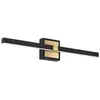 Image de Applique LED Eglo PEGUERA 11 W 1165 lm 3000 K noir/laiton brossé