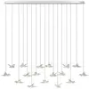 Image de Suspension 1 lumière, modèle Paratebueno, finition chrome