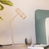 Image de Lampe à poser Eglo 901154 CAMINIA GU10 5 W couleur sable/laiton