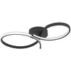 Image de Lumière Led Moderne De Plafond Serpins 60 Cm - Noir - 901266