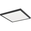 Image de ROVITO-Z Applique/plafonnier Lampe éclairage - L29 x l29 x H3 cm - noir - 13,4W incl - IP44