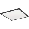 Image de ROVITO-Z Applique/plafonnier Lampe éclairage - L50 x l50 x H3,2 cm - noir - 17W incl - IP44