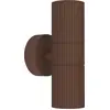Image de Applique extérieure TOMELLOSO 2XGU10 marron