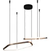 Image de EGLO ESTRELLA, 1 ampoule, LED, 6500 K, 5200 lm, IP20, Noir, Bronze