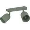Image de Eglo Luminaires 2 spots Tilston vert 28 x 21 cm