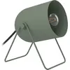 Image de Lampe de table EGLO Tilston, lampe de chevet avec spot orientable, décoration d'intérieur, petite lampe de table en acier vert, douille E14, L 12,5 cm