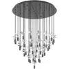 Image de Suspension unique Comareira, gris, avec variation de température de couleur (CCT) en 3 étapes