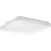 Image de EGLO : Plafonnier LED Frania-IP, idéal pour la salle de bain. Plafonnier, lampe de plafond, éclairage pour salle de bain, lumière blanc chaud, blanc neutre, blanc froid, indice de protection IP44, dimensions : 33 x 33 cm