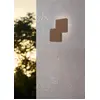 Image de Applique LED Pedersano 8W carrée marron