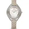 Image de Swarovski Crystalline Aura Uhr, Schweizer Produktion, Metallarmband, Goldfarben, Champagne-vergoldetes Finish CRYSTALLINE AURA MB PCG/WHT/PCG 5519456/Abverkauf nur solange Vorrat reicht