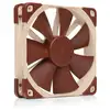 Image de Noctua NF-F12 Boitier PC Ventilateur 12 cm Beige, Marron - Neuf