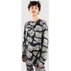 Image de Burton Midweight Crew Haut technique à motifs S