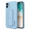 Image de Étui Wozinsky Avec Support Pour Iphone 11 Pro Max, En Silicone Bleu Clair.