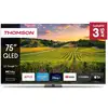 Image de Thomson Q70 Series 75 QLED Google TV filigranes Rahmendesign 190,5 cm (75 ) 4K Ultra HD Smart TV Wifi Gris - Neuf