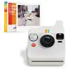 Image de Coffret Darty Appareil photo instantané Polaroid Now Génération 3 Blanc Galet + 16 films - Neuf