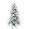 Image de Sapin De Noël Artificiel 180 Cm Avec Effet Neige, 1815 Branches, Support Métal Pliable, Arbre Décoratif Dense Pour Intérieur Et Fêtes