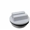 Image de 1 Pièce Bouchon De Vidange, 1"1/2, Joint Torique Intégré, Blanc, Pour Hivernage Piscine