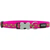 Image de Chadog - Collier Chien Red Dingo Fantaisie Rose Motifs Étoiles Taille : T4