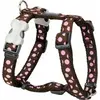 Image de Harnais pour chien Red Dingo Style Sports rose à points 37-61 cm