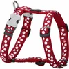 Image de Harnais pour chien Red Dingo Style Sports Blanc points 37-61 cm