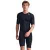Image de 2XU Aero Maillot de bain zippé à l'avant pour homme Noir/blanc Taille S en occasion ou reconditionné
