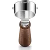 Image de Porte-filtre 54mm Noyer Sage Esthétique Bois Et Compatibilité Sage 54mm - Sage Appliances France Sas