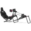Image de Cockpit pliable Nextlevelracing Formula Lite Pro siège baquet réglable Volant Pédales Noir - Neuf