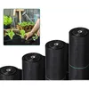 Image de Jiubiaz 4x10m Toile De Paillage Anti-mauvaises Herbes   Protection Efficace Pour Potager Et Plates-bandes