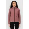 Image de Mons Royale Canyon Merino Insulated Hooded Veste rose M