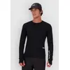 Image de Mons Royale Temple Merino Long Sleeve Haut technique noir M