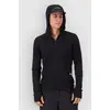 Image de Mons Royale Temple Merino Long Sleeve Hood Haut technique noir XL