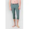 Image de Mons Royale Merino Cascade Flex 3/4 Legging Pantalon technique vert S