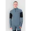 Image de Mons Royale Olympus Merino 1/4 Zip Long Sleeve Haut technique bleu L