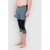 Image de Mons Royale Olympus Merino 3/4 Legging Pantalon technique bleu M