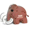 Image de EUGY 650031 Mammouth, puzzle animalier 3D pour enfants et adultes à assembler, figurine animale DIY, kit de bricolage à partir de 6 ans