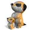 Image de EUGY 3D Bastelset Erdmännchen (Miniatur-Tierfigur, aus Wellkarton) 650046