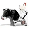 Image de kit de bricolage 3D vache Holstein (MQ6)