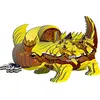 Image de Puzzle 3D Eugy - Diable à épines - Kit de bricolage en carton, 44 pièces