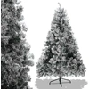 Image de Jopassy Arbre de Noël Sapin avec support métallique pour décoration de Noël avec neige,Sapin de Noël 340 pointes aiguilles PVC, vert,120cm