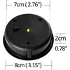 Image de Lanterne Solaire haut De Remplacement Lumière Solaire Pour Lantern Panneau Solaire Couvercle De Lumière Avec Une Ampoule Led,lanterne Solaire Bricolage Pour Décor De Jardin Extérieur-rapanda