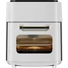 Image de Friteuse électrique à air chaud, capacité 15L, 6 modes de cuisson, Blanc, EU