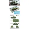 Image de Maquette T-62 Mod 1975 (Mod 1972 + KTD-2 télémètre laser) + 4 chiffres de jeu TU00435 1/35 - Trumpeter Maquette militaire - Trum01552