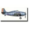Image de Maquette Grumman F4F-4 Wildcat. 10 par boîte - Trumpeter Maquette d'avion - Trum06202
