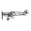 Image de Maquette Messerschmitt Bf-109T (qty 6) 1/350 - Trumpeter Maquette d'avion - Trum06279