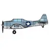 Image de Maquette SBD-3 DAUNTLESS 1/350 - Trumpeter Maquette d'avion - Trum06404